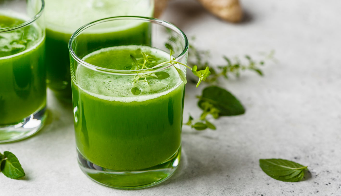 Vegetable green juice