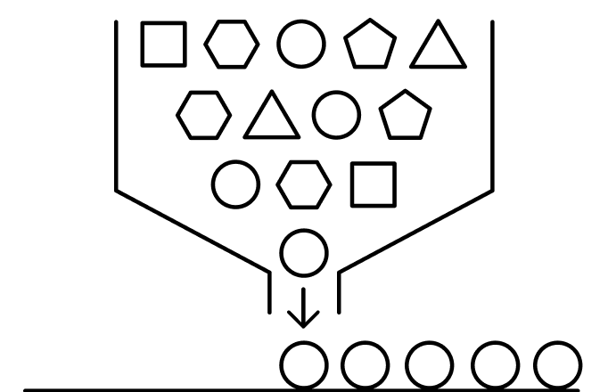 illustration of purification process